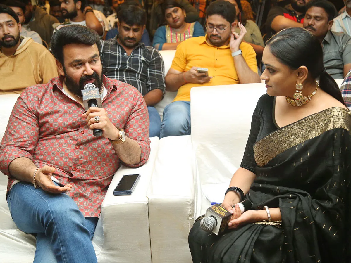 Mohanlal BARROZ 3D Movie Press Meet Photos