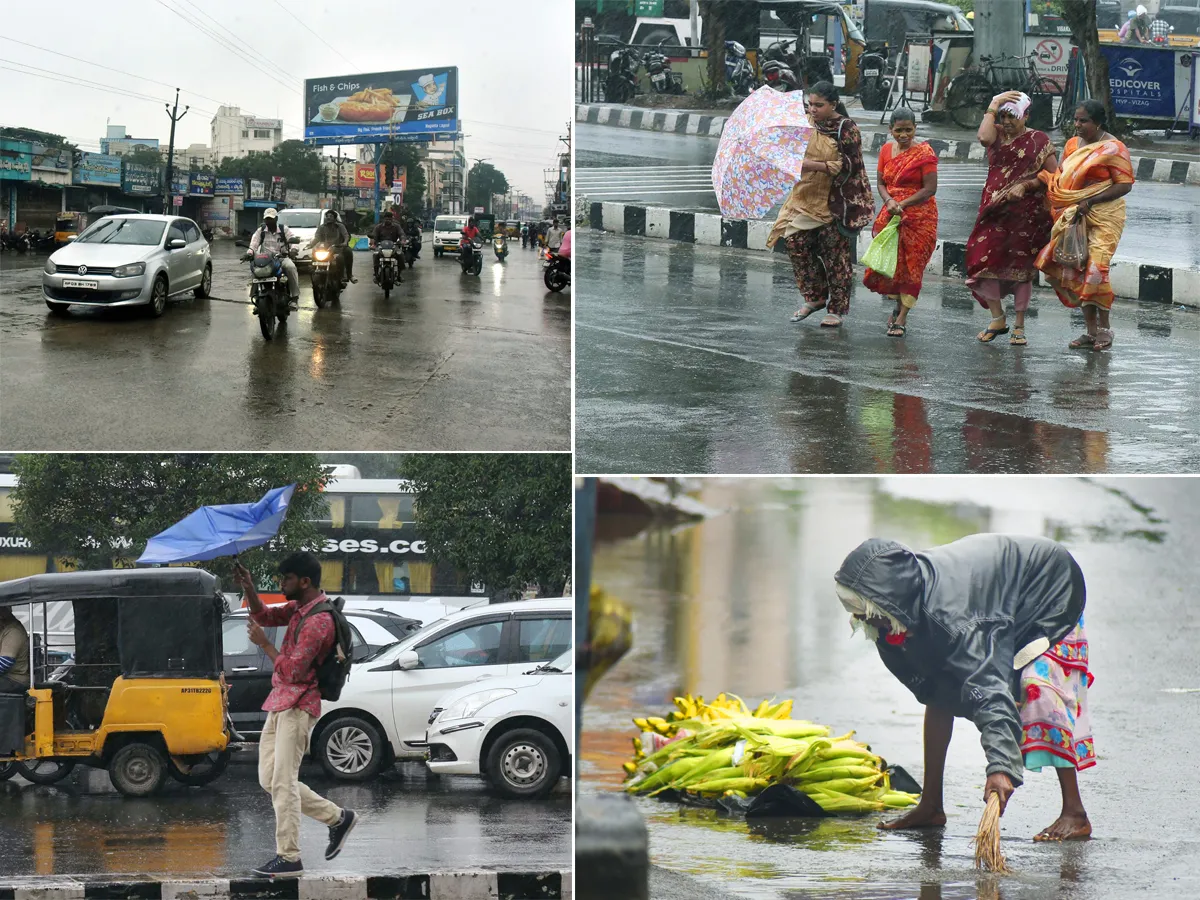 Heavy rains in Andhra Pradesh: Photos