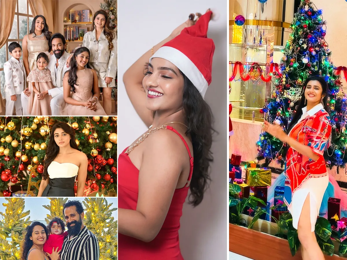 Hero and heroines at Christmas celebration 2024: Viral Pics