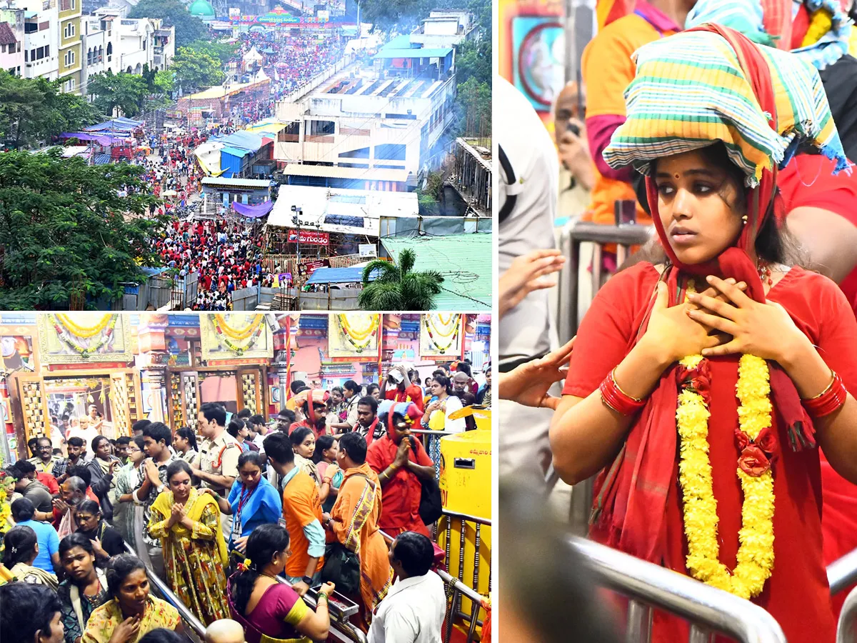 bhavani deeksha viramana at durga temple vijayawada photos