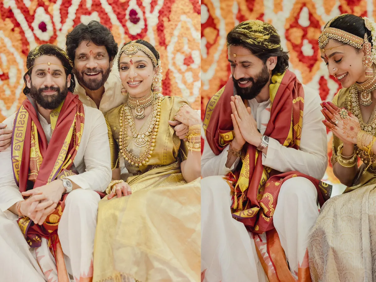 Naga Chaitanya and Sobhita Dhulipala wedding ceremony Photos