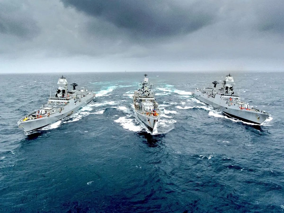 Navy Day celebrations At coast In Puri, Odisha Photos