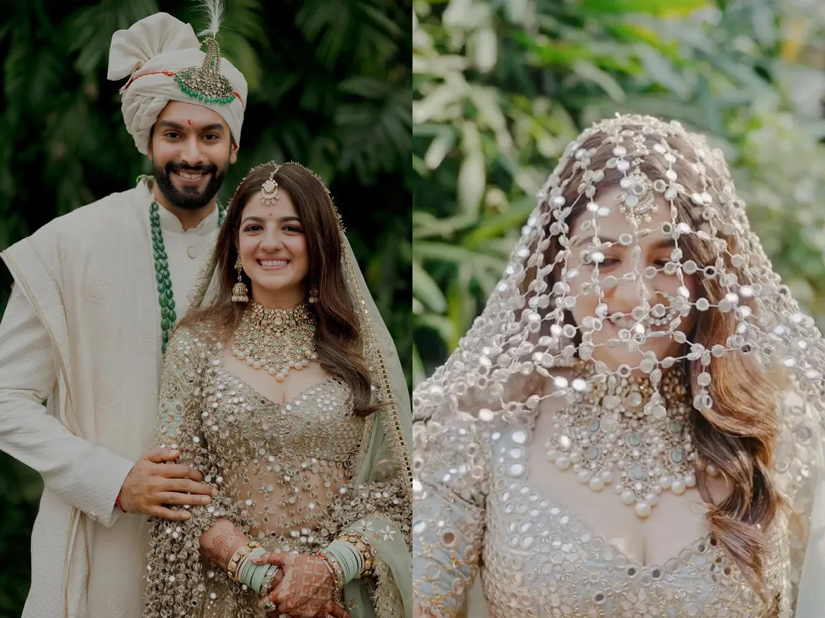 Gauri Khan Stylist Akruti Sejpal Wears Mirror Veil At Her Wedding Photos