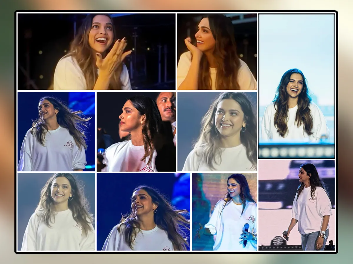 Deepika Padukone At Diljit Dosanjh Concert In Bangalore Photos Goes Viral