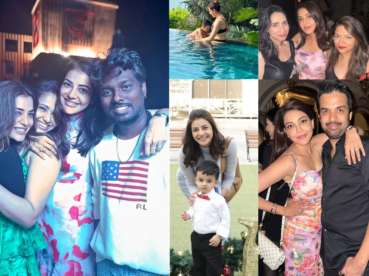 Kajal Aggarwal Celebrates New Year With Her Husband Photos