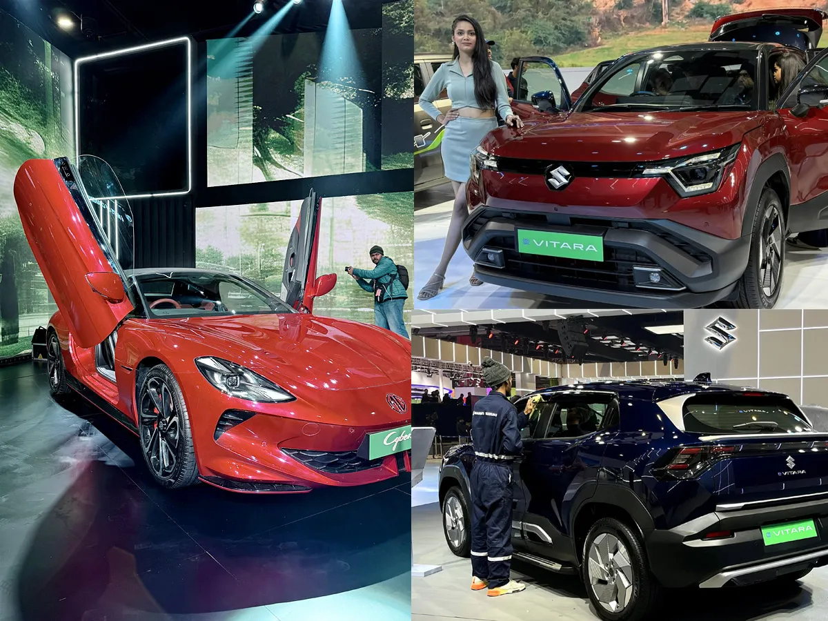 Latest Cars in Bharat Mobility Global Expo 2025 First Day Photos