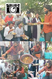 Naga Chaitanya Cooks Fish Curry For Fisherman On The Sets Of Thandel: Photos8