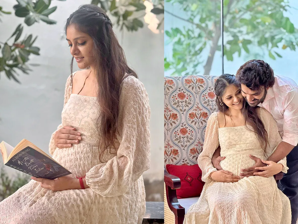 Photo Moment : Kiran Abbavaram and wife announce pregnancy photos goes viral