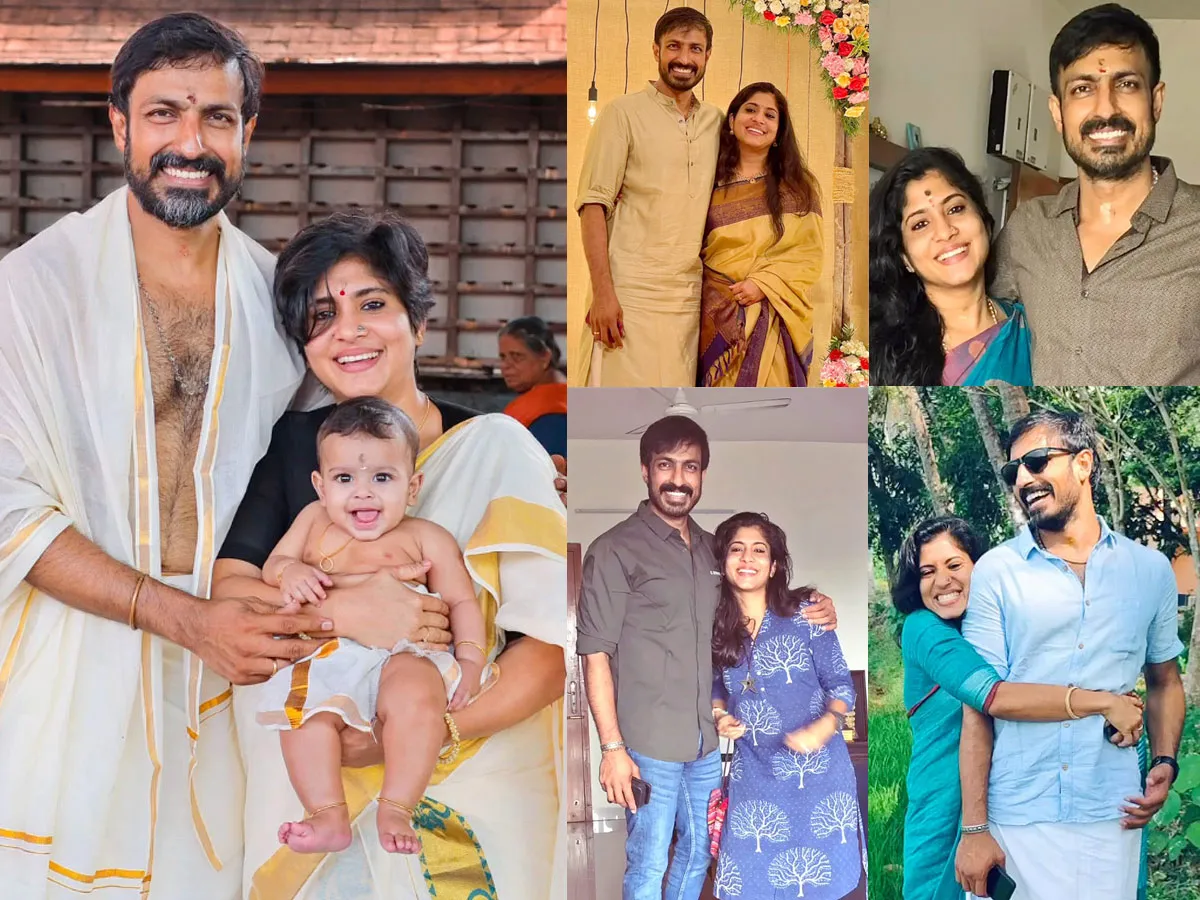 Actor Harish Uthaman Shares Second wedding Anniversary Photos On SOcial Media 