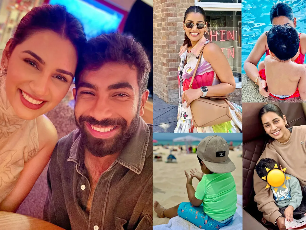 Sanjana shared memories of Melbourne Tour... Special for Jasprit Bumrah Photos