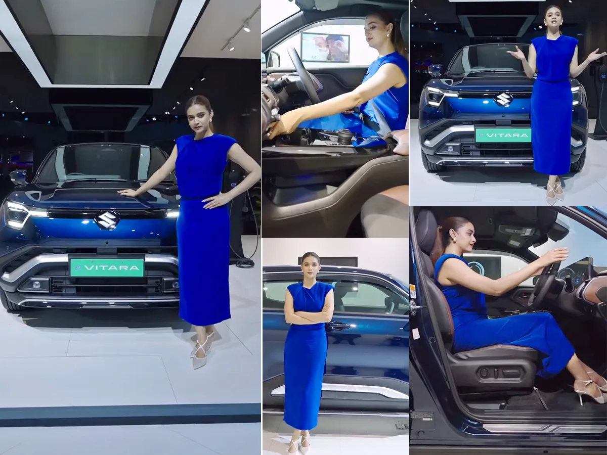 Keerthy Suresh New Ad For Maruti Suzuki e Vitara: Photos