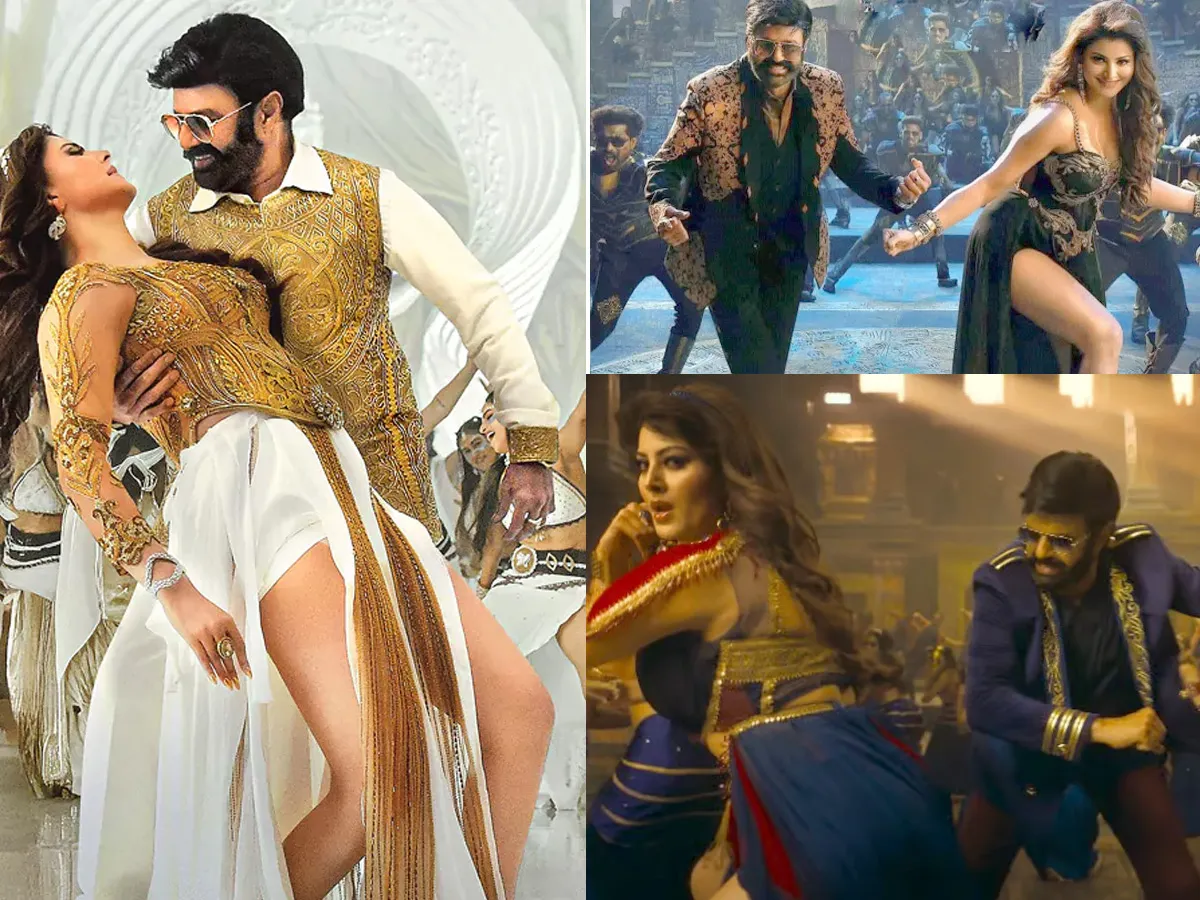 Nandamuri Balakrishna Daaku Maharaaj Dabidi Dibidi MOvie Lyrical Song Stills Photos