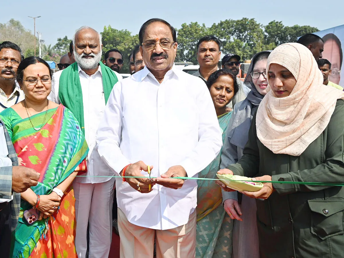 Minister Tummalanageshwar Rao Inaugrated 17TH  Grand Nursery Mela Photos