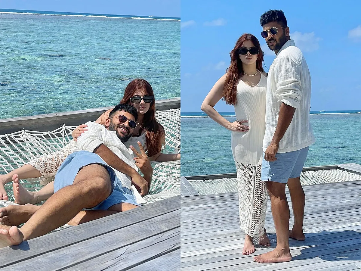 Team India Cricketer Shardul thakur Enjoying Vacation With Wife Photos