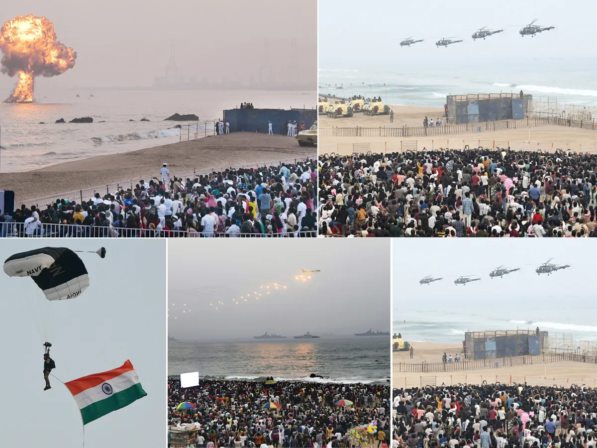 Navy Day celebrated in Visakhapatnam Photos