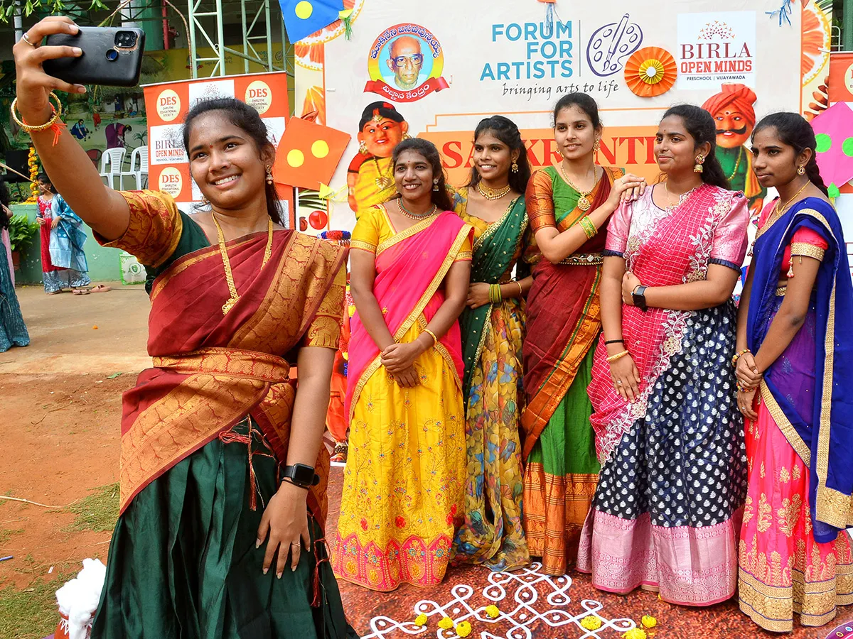 Sankranti 2025 Celebrations in Vijayawada Photos