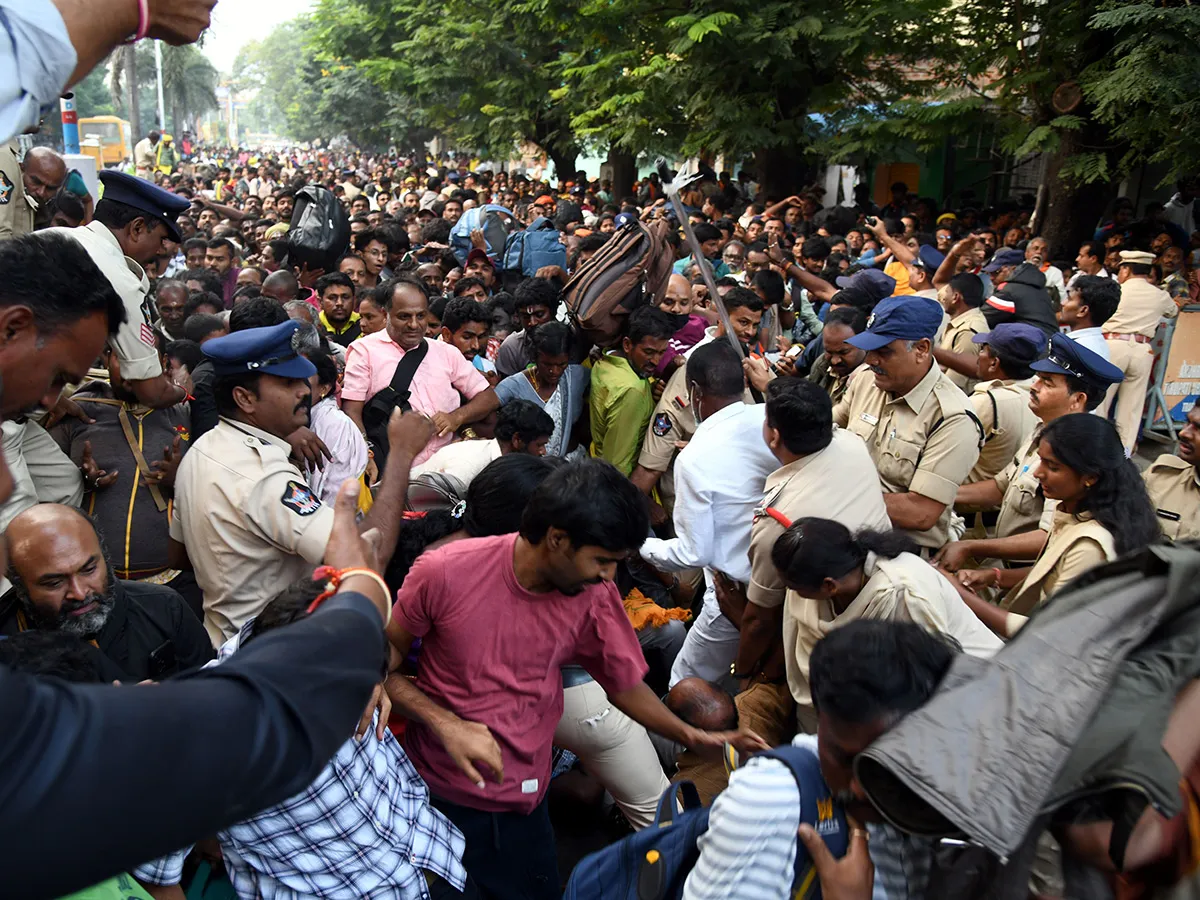 Tirupati Stampede At Least 6 Dead In Stampede At Tirupati Photos