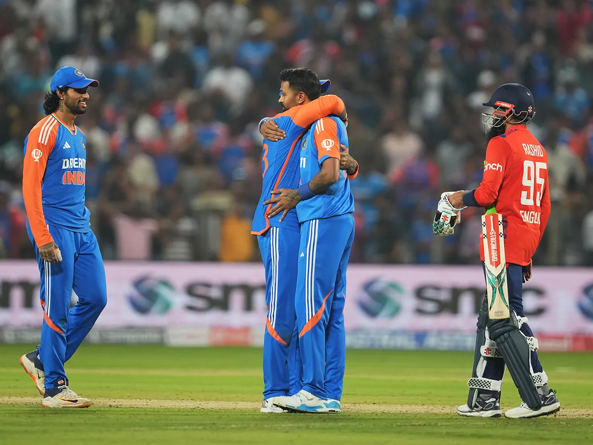 Fourth T20 cricket match between England and India in Pune