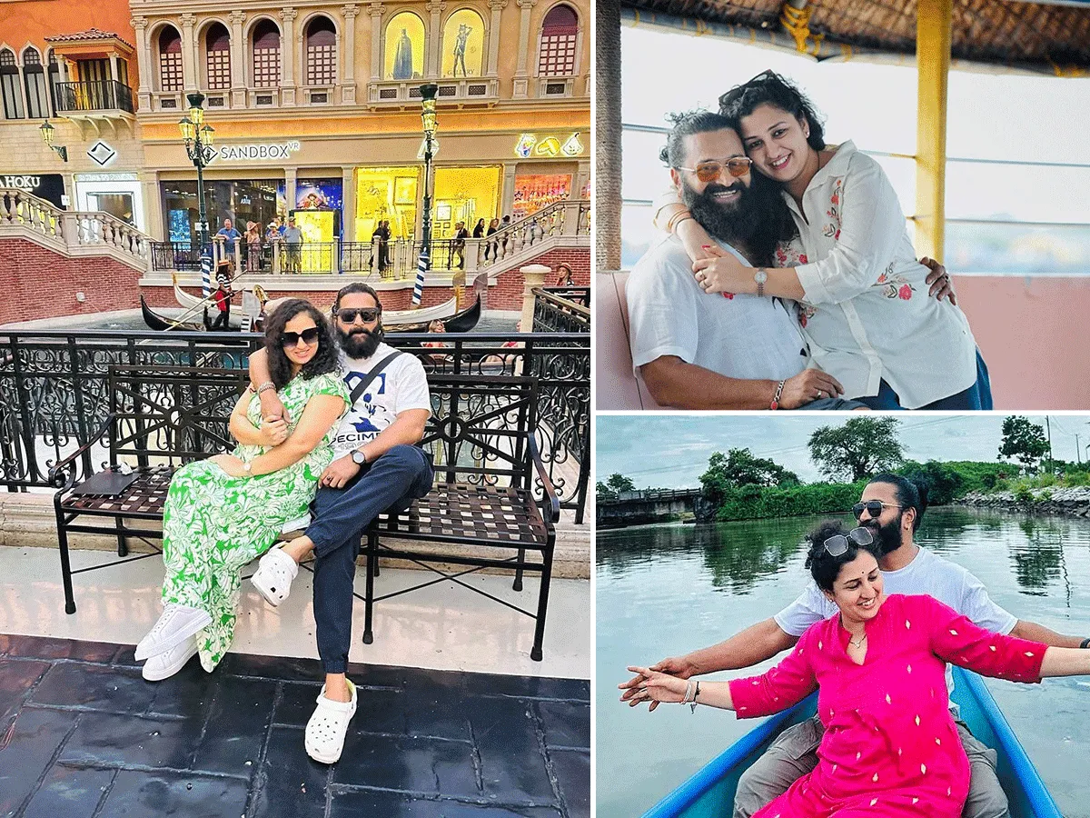 Director Rishab Shetty Share Photos On Wedding Anniversary