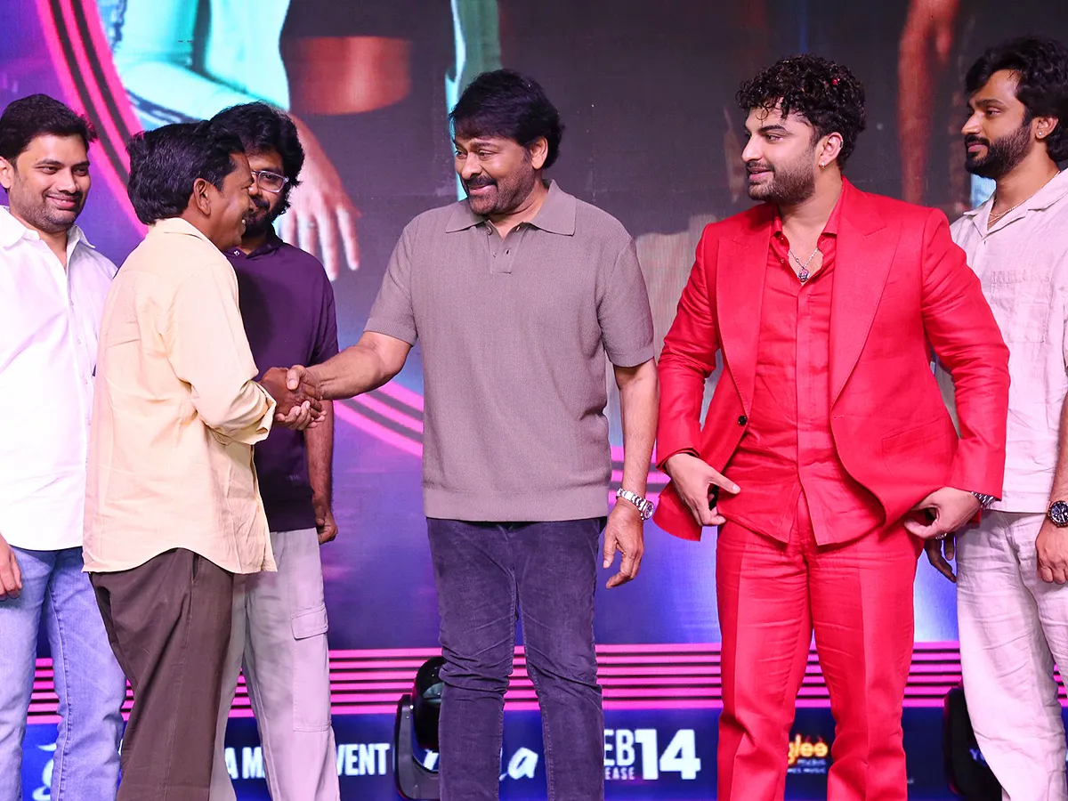 Vishwak Sen Laila Mega Mass Event Photos