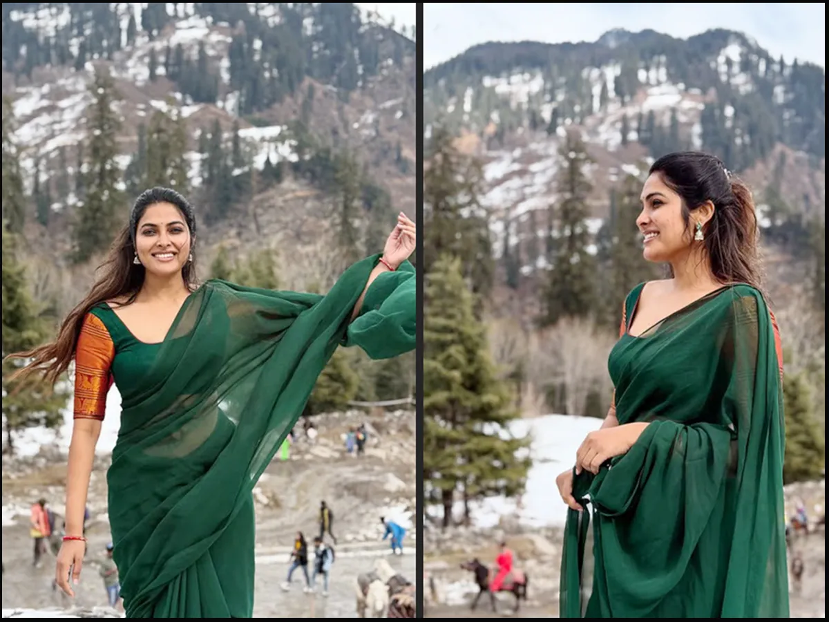 Bigg Boss beauty Divi enjoying in manali