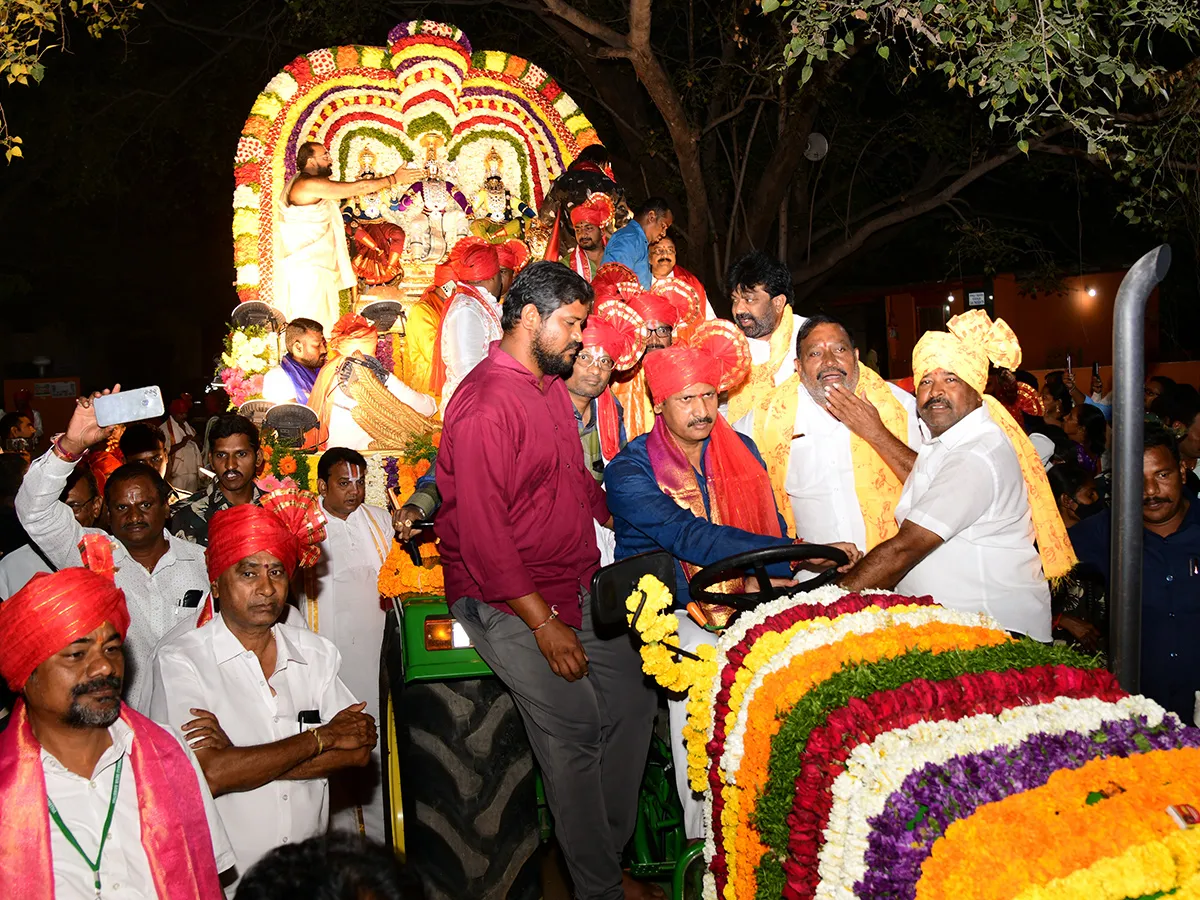 Sri Venkateswara Swamy Shobha Yatra at Karimnagar