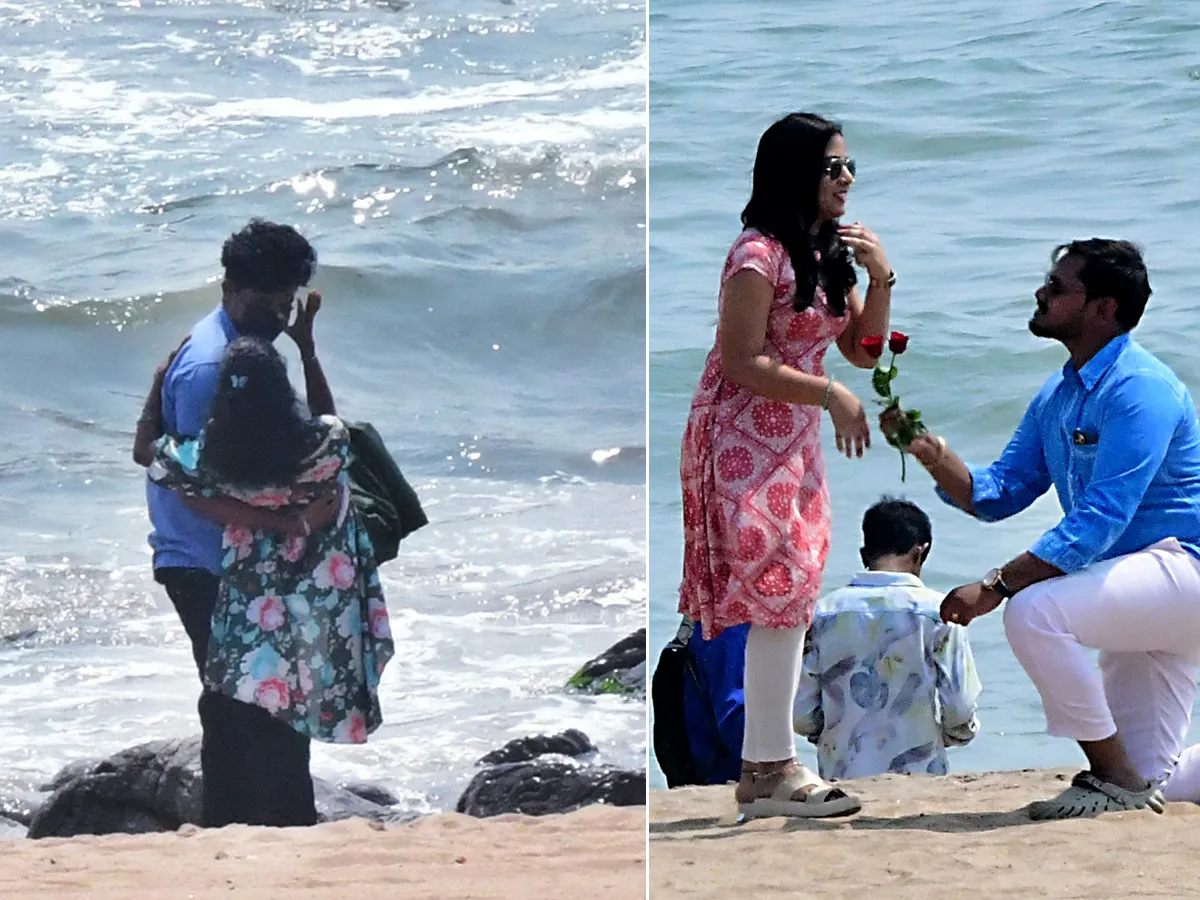 Valentines Day Celebration in Visakhapatnam Rk Beach