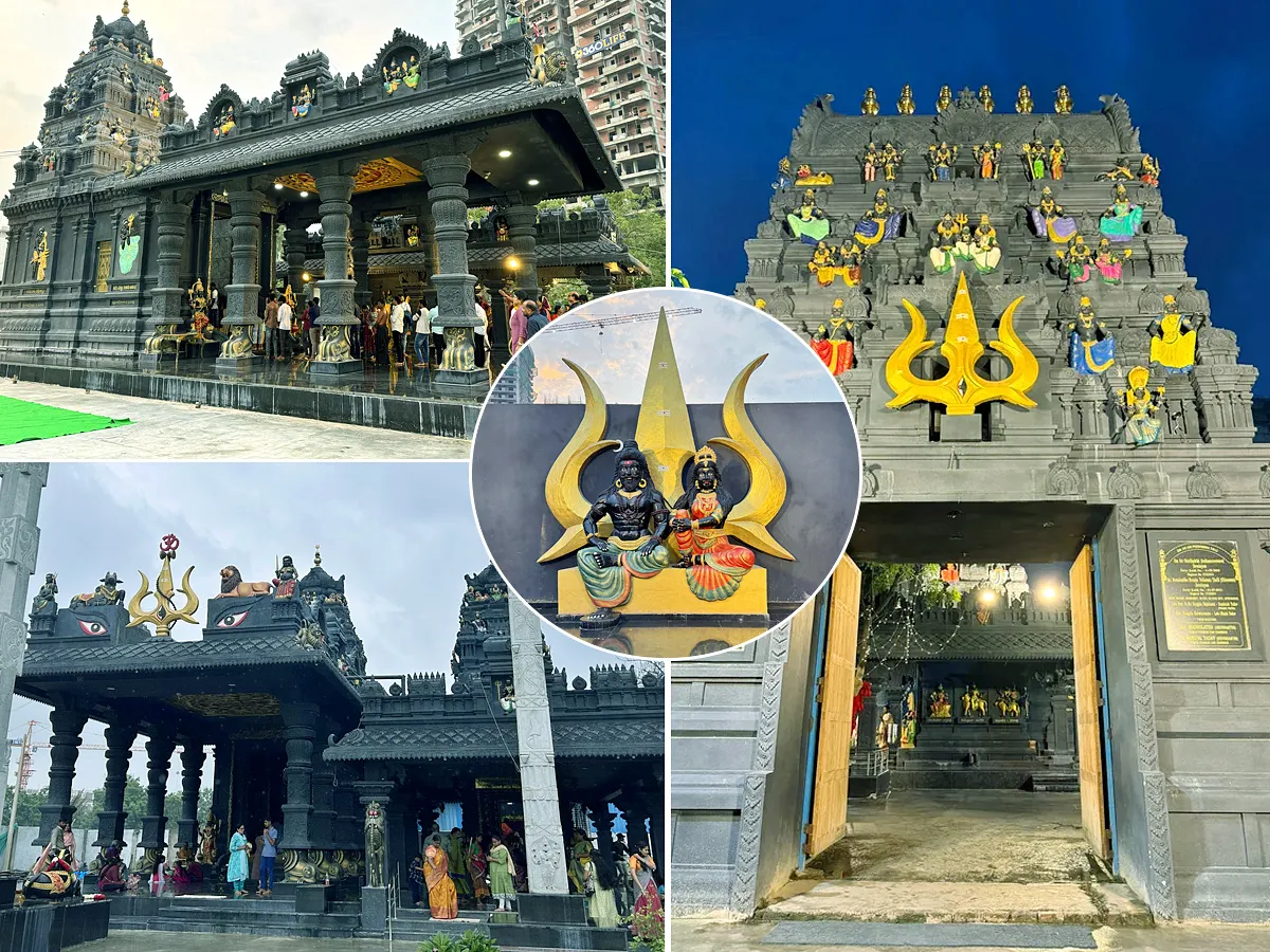 Ardhanareeswara Temple in Hyderabad Photos Goes Viral