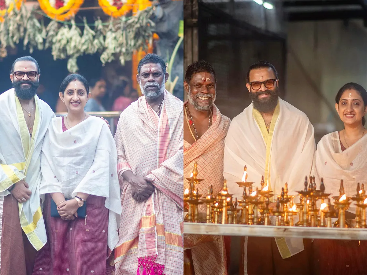 Jailer Movie Villain Vinayakan  Visited Kollur Mookambika temple Photos