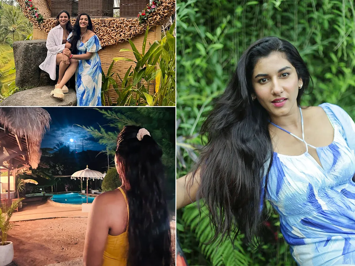 Vishnu Priya Enjoyed In Bali Photos Goes Viral