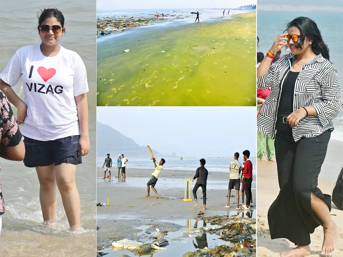 Sunday Visakhapatnam Beach Photos