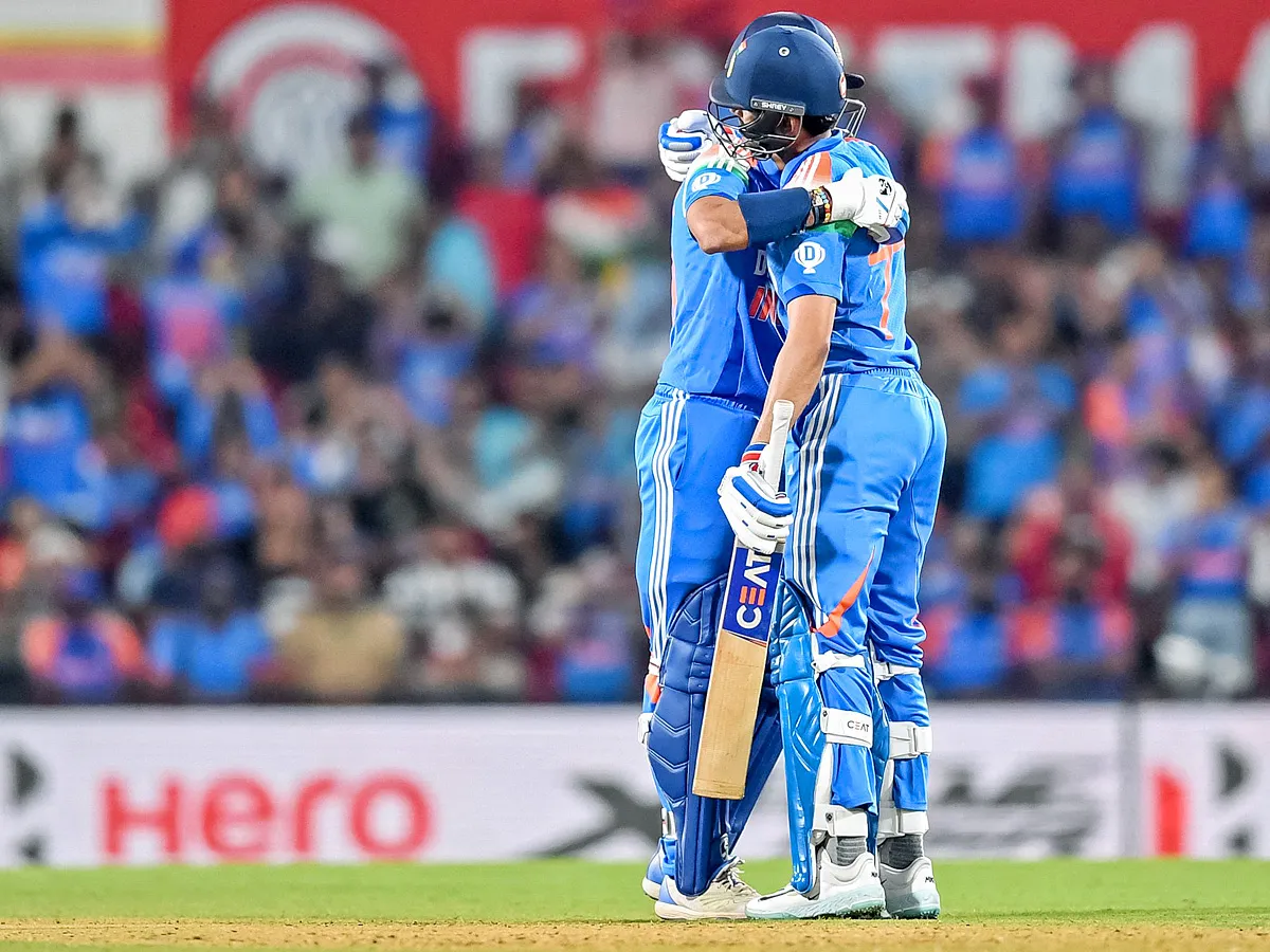 1st ODI: India beat England by 4 wickets Photos