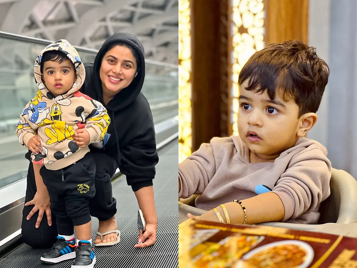 Dasara Actress Poorna Drops Adorable Pictures With Son Photos