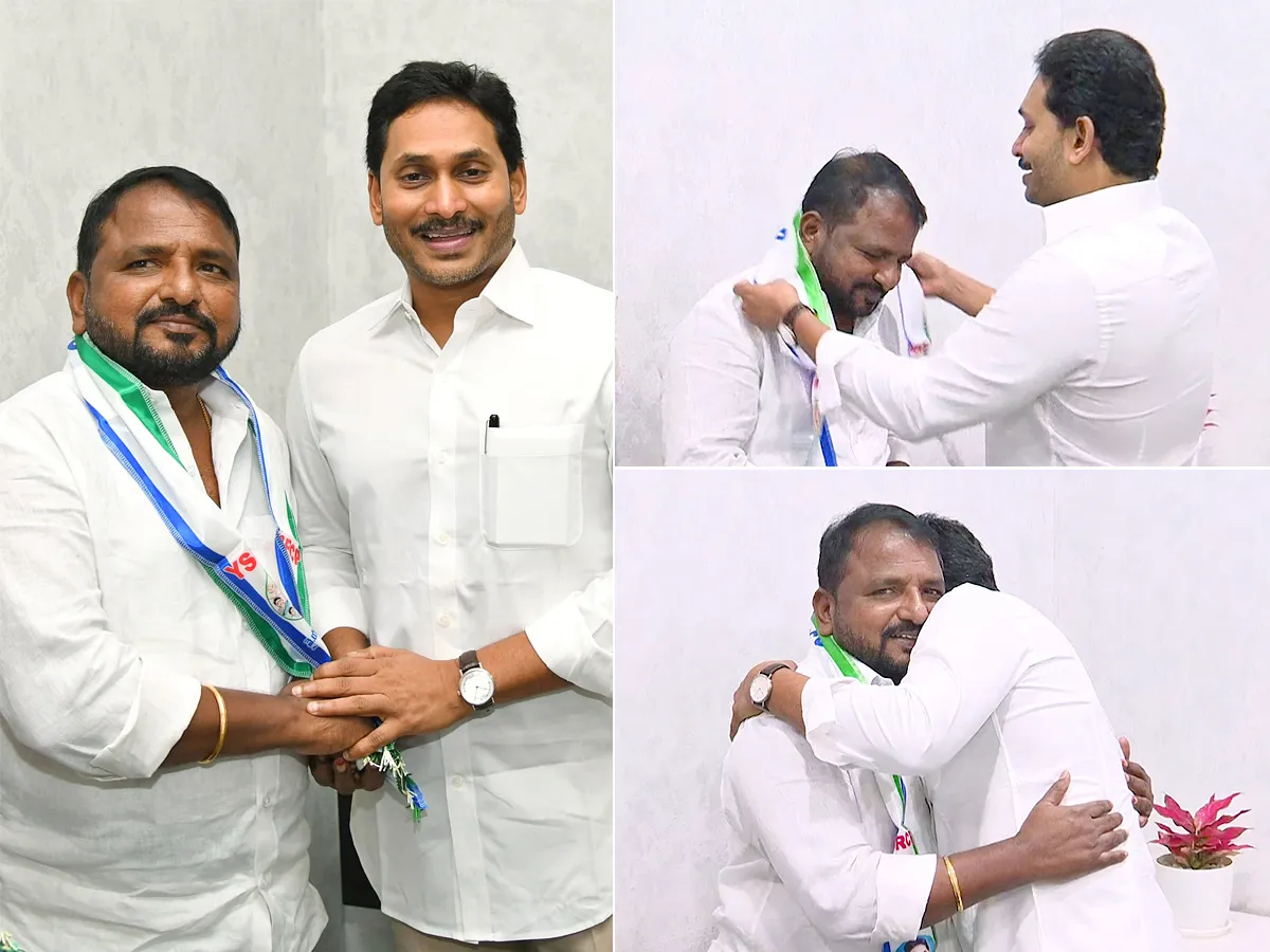 Congress Leader Sailajanath Joins YSRCP Photos