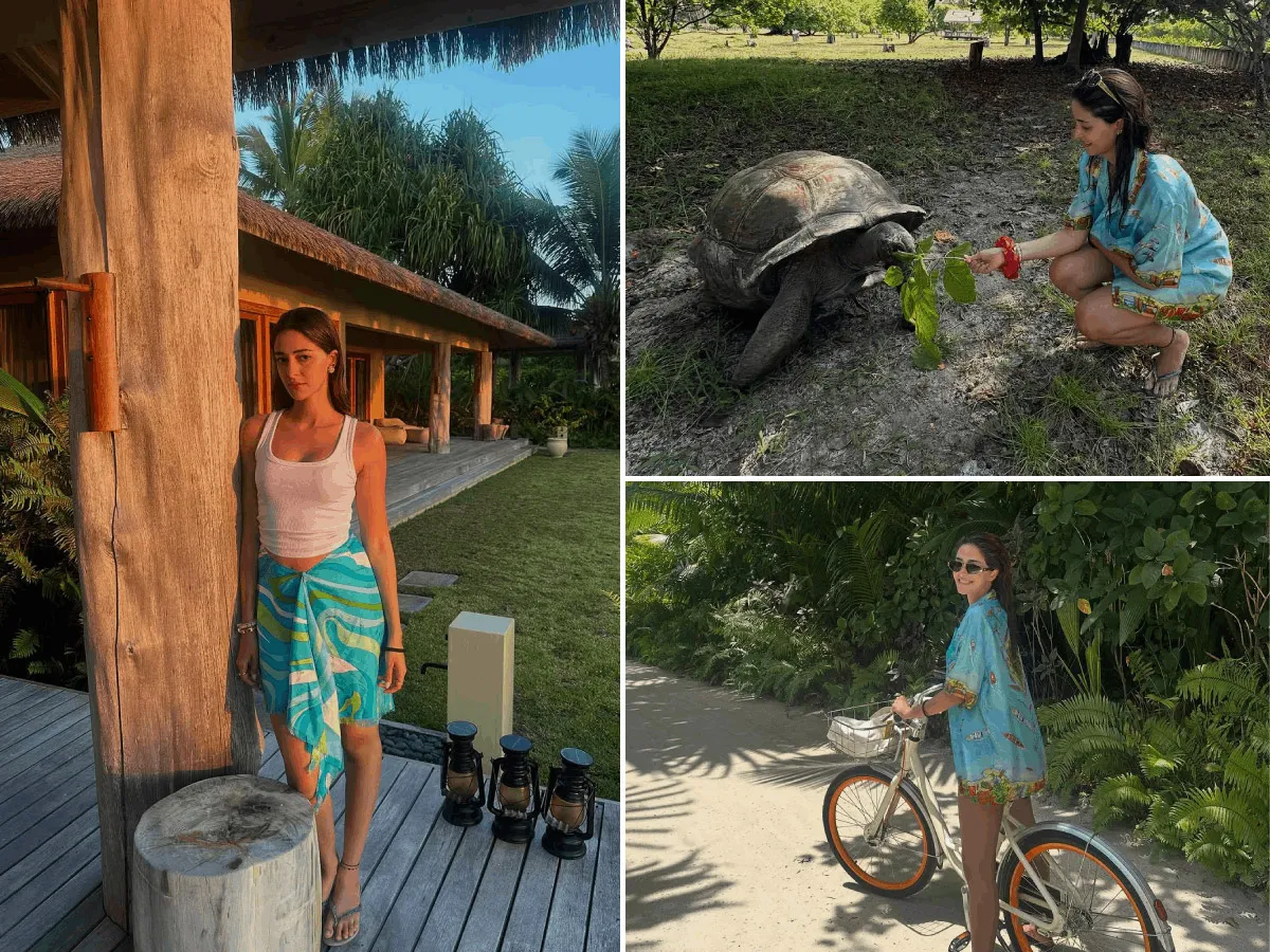 Ananya Panday Shares Photos Of Her Vacation In Seychelles