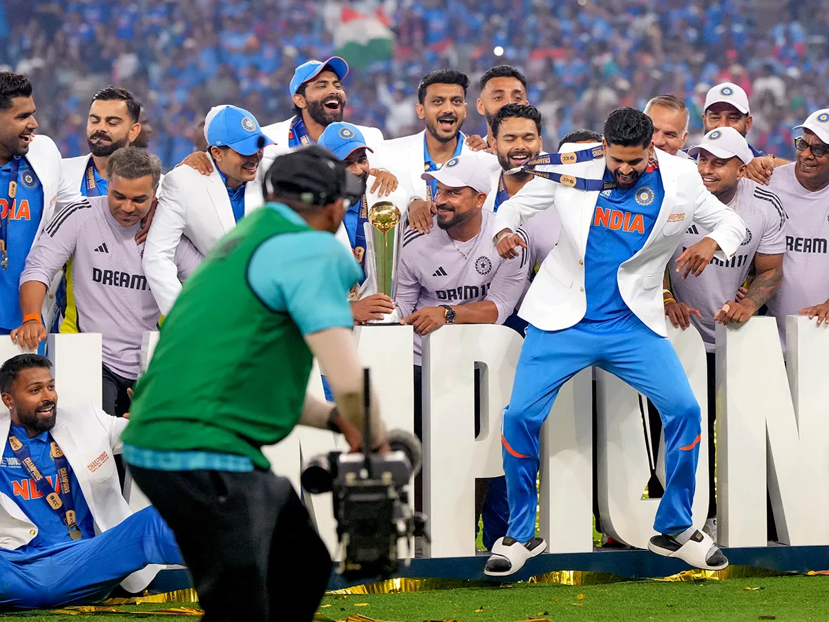 ICC Champions Trophy cricket final match between India and New Zealand