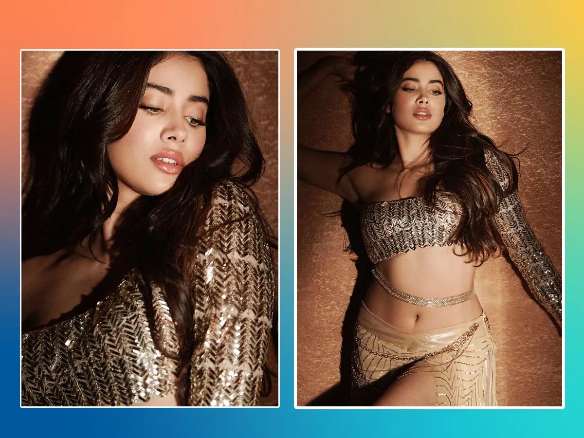 Bollywood Actress Janhvi Kapoor Glamorous Photos