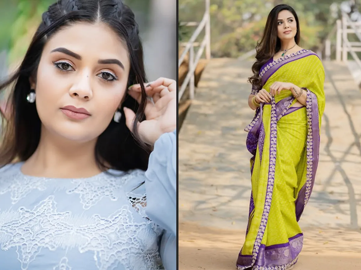 Sreemukhi looks graceful in stylish outfit photos