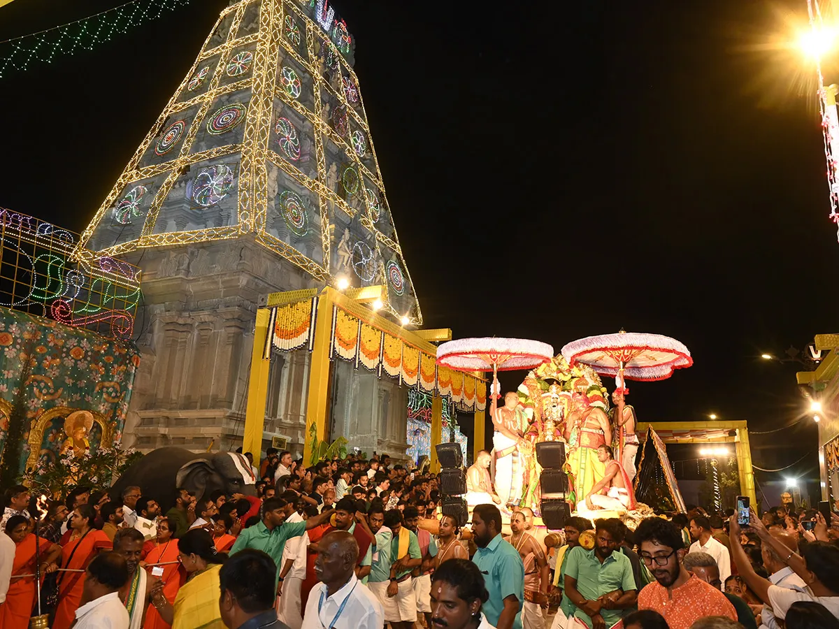 Brahmotsavam at TTD Temple Jubilee Hills