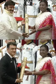 India president Droupadi Murmu presents Padma Awards 2025 ceremony at rastrapathi bhavan1